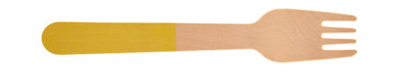 Multicolor Wooden Cutlery Eco-Friendly Disposable Wooden Cutlery with Color Knife Fork Spoon