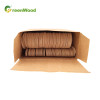 Disposable Wooden Cutlery Set with Paper Box -100pcs Packing Eco-Friendly Wooden Cutlery Kit Wholesale