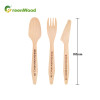 185mm Wooden Cutlery Set | Eco-Friendly Disposable Wooden Cutlery Kit Wholesale Wooden Tableware