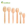 Eco-Friendly Biodegradable Disposable Wooden Spork Made in Chinese Factories