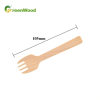 Eco-Friendly Biodegradable Disposable Wooden Spork Made in Chinese Factories