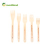 Birch Fork Eco-Friendly Biodegradable Disposable Wooden Fork Customized LOGO Fork Private Label