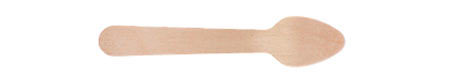 Ice Cream Spoon,110mm Wooden Ice Cream Spoon,Small Disposable Wooden Spoon,Environmentally Friendly Biodegradable Spoon