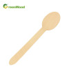 160mm Birch Spoon Biodegradable Disposable Wooden Spoon Customized | Eco-Friendly Wooden Spoon Private Label