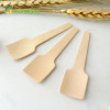 70mm Small Disposable Ice Cream Spoon | Environmentally Friendly Biodegradable Wooden Spoon Wholesale