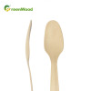 185mm Disposable Wooden Spoon Eco-Friendly Biodegradable Wooden Spoon For Food/Dessert