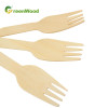 160mm Disposable Wooden Fork | Natural Biodegradable Wooden Fork | Eco-friendly Compostable Birch Cutlery