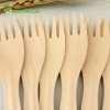165mm Disposable Wooden Fork | Natural Biodegradable Birch Fork Eco-friendly Compostable Wooden Fork Wholesale