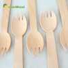 140mm Disposable Wooden Spork | Eco-friendly Compostable Wooden Spork Natural Biodegradable Wooden Spork