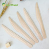 165mm Disposable Wooden Knife With Raised Handle | Natural Biodegradable Wooden Knife | Eco-friendly Compostable Knives
