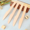 140mm Disposable Wooden Knife | Eco-friendly Compostable Knives | Natural Biodegradable Wooden Knife