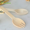 Wholesale Eco-Friendly 160mm Wooden Sporks | OEM/ODM Bulk Compostable Cutlery Solutions for Brands & Retailers