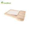 Eco-Friendly Disposable Wooden Cutlery with POF Skrinked Bag Disposable Wooden Tableware