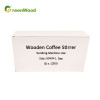 Eco-Friendly Disposable Wooden Coffee Stirrer for Vending Machine Use Biodegradable Stirrer