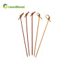 Eco-Friendly Bamboo Knot Skewer Sticks Bamboo Fruit Skewer Wholesale