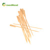 Natural Flat Bamboo Kebab Bamboo Skewer Bamboo Gun Skewers Wholesale