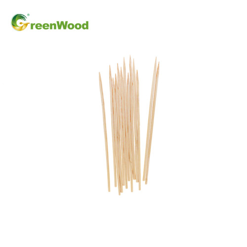 Bamboo Skewer Eco-Friendly Round Bamboo BBQ Stick Wholesale Marshmallow Roasting Sticks