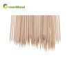 Eco-Friendly Round Wooden Skewer Disposable Wooden BBQ Stick Barbecue Wholesale