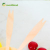140mm - Wooden Fork Disposable Wooden Fruit Fork Wooden Cake Fork Wholesale Wooden Food Picks