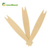 90mm - Wooden Fork Biodegradable Disposable Wooden Fruit Fork For Take-out Wooden Food Picks Fork Wholesale