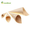 Eco-Friendly Biodegradable Disposable Wooden Cone Food Containers Wooden NIGIRI SUSHI Wooden Hand Rolled Sushi Containers