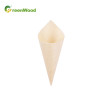 Eco-Friendly Biodegradable Disposable Wooden Cone Food Containers Wooden NIGIRI SUSHI Wooden Hand Rolled Sushi Containers