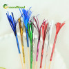 Multicolor Wooden Cocktail Skewer Eco-Friendly Color Disposable Food Wooden Decorative Skewer For Fruit Kabobs