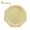 Eco Friendly Disposable Wooden Plate Round Wooden Tray Square Wooden Dish